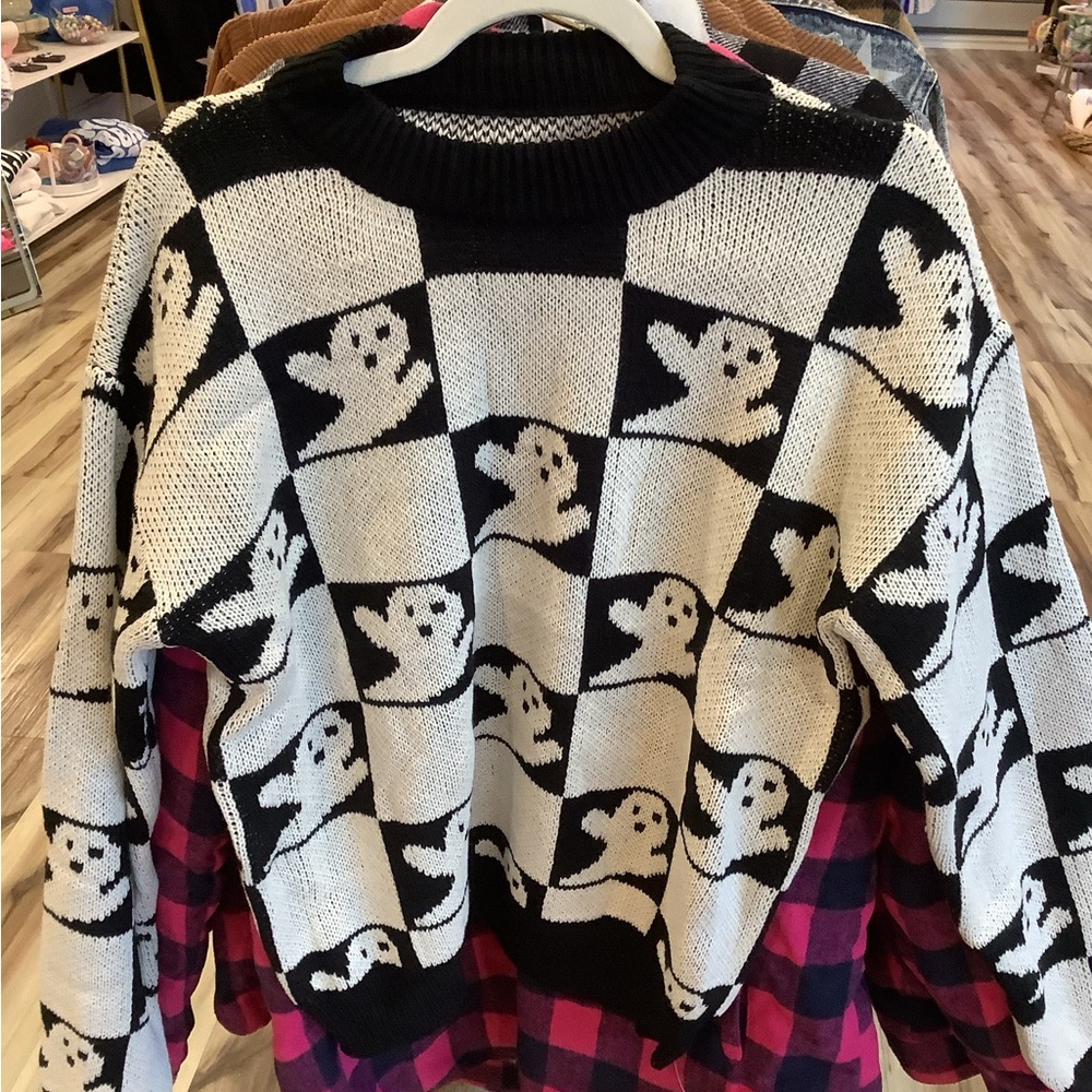 Ghost sweater!